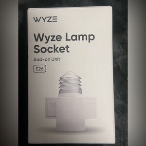 Wyze Lamp Socket Power Adapter for Wyze Cam v3/v4